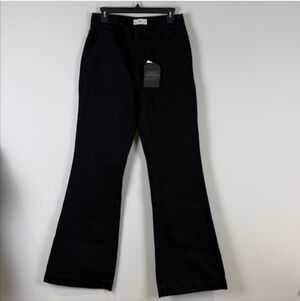 Mango Black Denim Jeans NWT Size 8